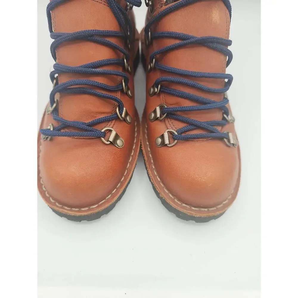 Danner Montain Pass Rio Brown Gore-Tex Hiking Boots US 8 Lace-Up